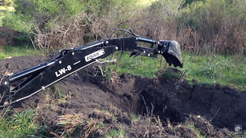 Retroexcavadora Para Tractor Lw7 Equus
