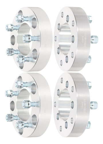 Eccpp 4 Adaptadores Espaciadores De Rueda De 1.5 Pulgadas, 5