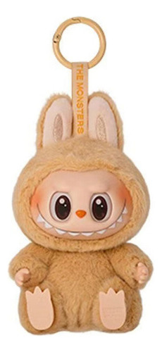 6pcs Labubu Macaron Monsters Vinilo Peluche Llavero