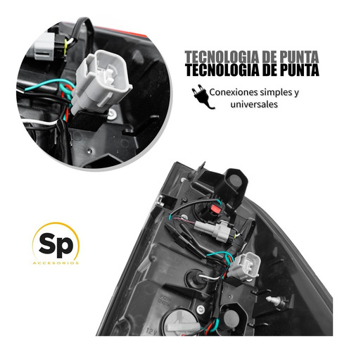 Imagen 4 de 5 de Par Calaveras Traseras Oe Toyota Hilux Adventure 2017 Ahumad