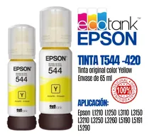 Comprar Tinta Epson Ecotank T544 Impresora L1210 L1250 L3110 L3150