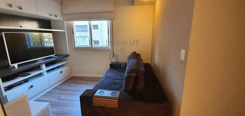 Imagem 14 de 15 de Pra Vender! Lindo Apto Todo Reformado Em Moema, 1 Dormitorio Pronto Pra Morar. - V-2383