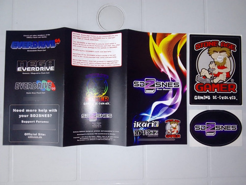 Everdrive Krikzz Sd2snes Stone Age - Super Nintendo Raro (Usado)