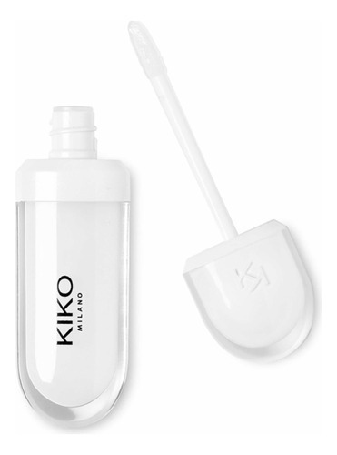 Lip Volume Transparente Kiko Milano Acabado Brillante Color Blanco