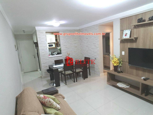 Apartamento Com 3 Dormitórios À Venda, 77 M² Por R$ 370.000,00 - Parque Industrial - São José Dos Campos/sp - Ap3211