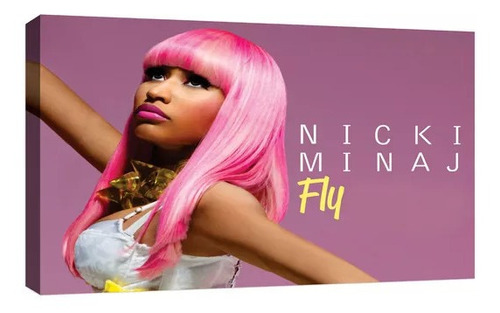 Cuadro Canvas Personalizado 35x50cm  Nicki Minaj