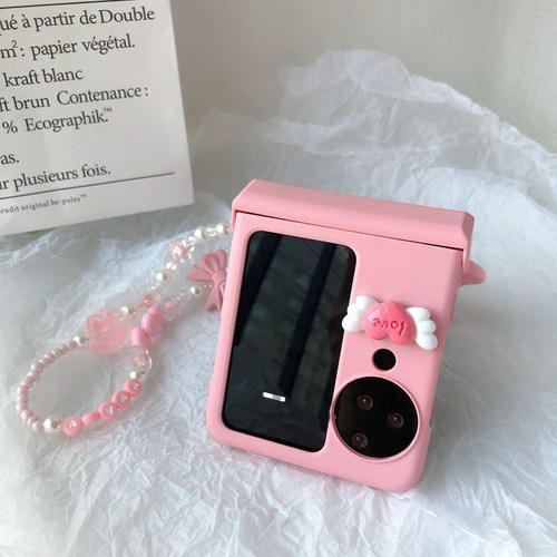 /funda De Teléfono Con Soporte De Lazo Para Oppo Find N3 Flip