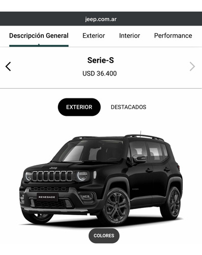 Jeep Renegade 1.3 Serie-S At6