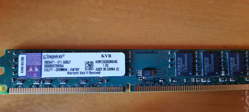 Imagem 1 de 2 de Memória Ddr 3 4gb Kimgston