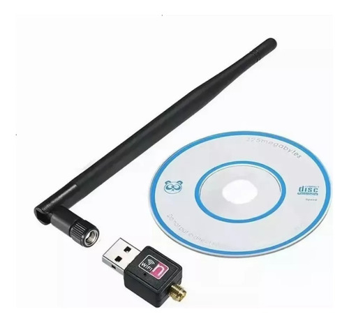Adaptador Antena Wifi Usb Tarjeta De Red Inalámbrica 300mbps