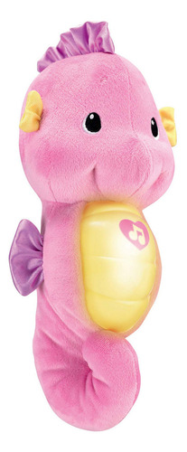 Fisher-price - Juguete Musical Para Bebé, Caballito De Mar. Color Rosa