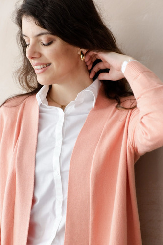 Saco Bremer Liso Abierto Largo - Talle M A Xl