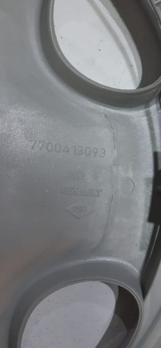 Imagen 2 de 3 de Taza Rueda Renault Kangoo Megane Clio Rodado 14 - Original