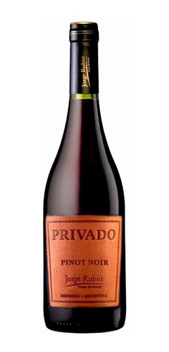 Privado Pinot Noir  X 750 Ml - Jorge Rubio