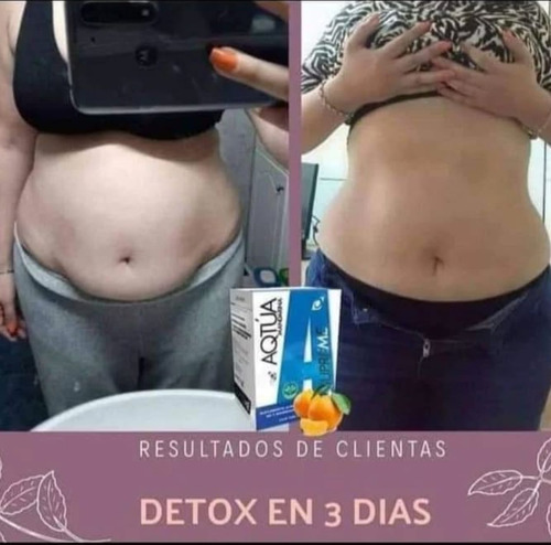 Detox Omnilife/aqtua Caja X 30 Sobres Limpieza Colon Mandarina