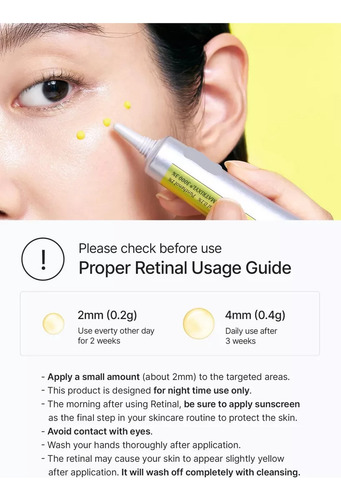 - Vita A Retinal Shot Firmador Potenciador | Com Retina
