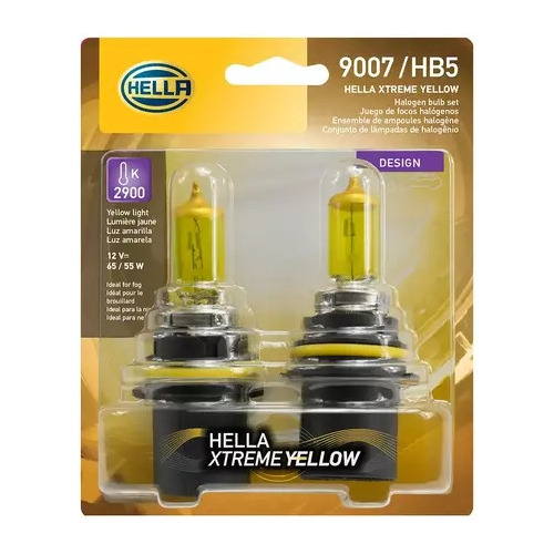 Ampolleta 9007 12v 65/55w Px29t T4.625 Yellow (par) 