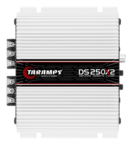 Barra Amplificador Taramps Ds250x2 250w Rms 2 Canais 2 Ohm