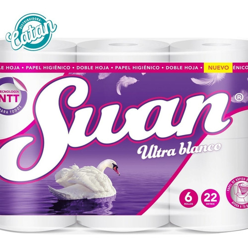 Papel Higiénico Swan 48 Rollos 22 Metros Doble Hoja