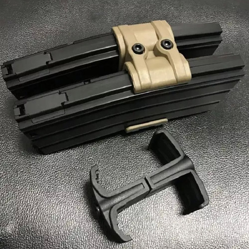 Sujetador Conector Táctico Cargador Rifle Arma 5,56 Ar15 M4