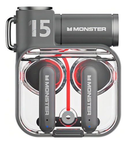 Auriculares Inalámbricos Bluetooth Monster Xkt15 Color Negro - Bueno (Reacondicionado)