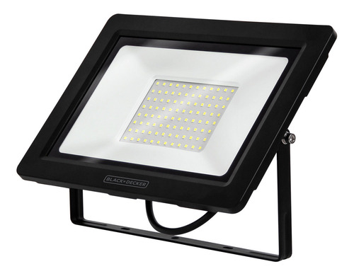 Refletor Led Eco 100w Branca Ip65 100-240v - Black + Decker