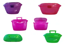 Comprar 50 Dulceros Cajitas Loncheras Plástico Fiesta Infantil Jumbo