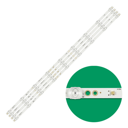 Dt Kit Leds G50ntfxuhd20,50d1bu-fatsc,daw50ur - Aluminio,
