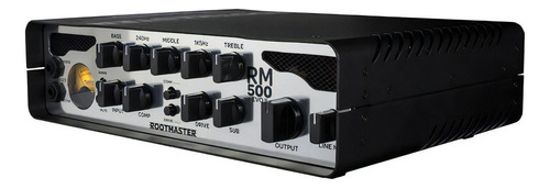 Amplificador Para Bajo De 500w Ashdown Rm-500-evo Ii Color Negro Y Plata