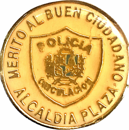 Orden Merito Al Buen Ciudadano Policia Alcaldia Guarenas