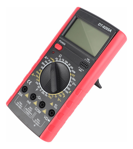 Medidor De Corriente Digital Anticombustión Dt 9205a