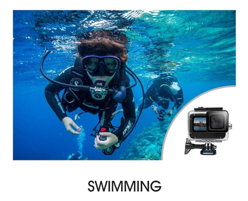 Carcasa Sumergible 50m Compatible Con Gopro Hero 9/10/11/12