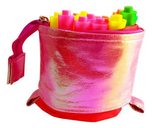Estuche Tela Jocar Cartuchera Arcoiris