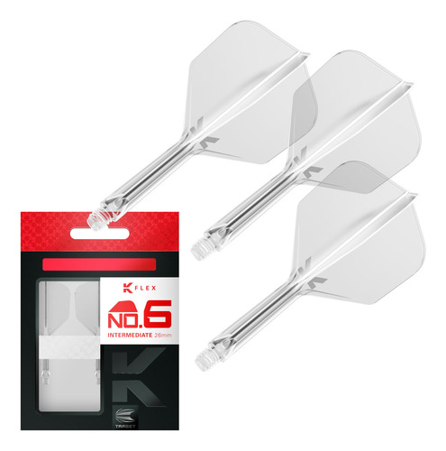 Target K-flex - Vuelos Y Ejes Integrados Para Dardos, Transp
