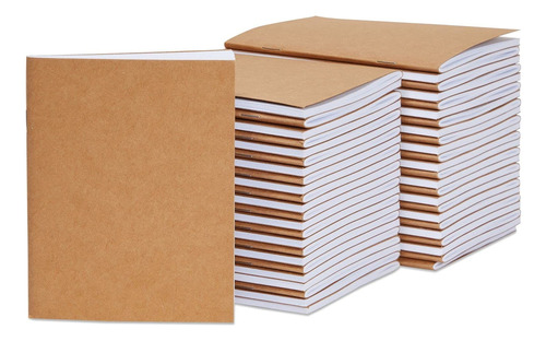 Libreta Tapa Lisa A5 Pack De 20 Unidades