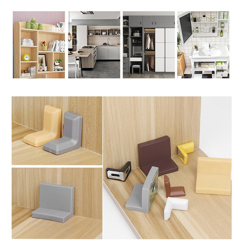 Soporte De Alacena Marron X 1 Unidad