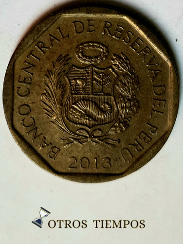 Moneda Peru 10 Centimos 2013