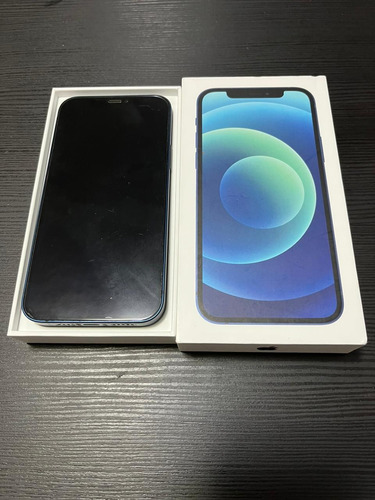 iPhone 12, 256 Gb Azul, Como Nuevo Y De Regalo Airtag! (Usado)
