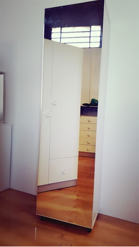 Imagen 7 de 10 de Zapateros Botinero Con Estantes Multiuso 1 Puerta Y Espejo+