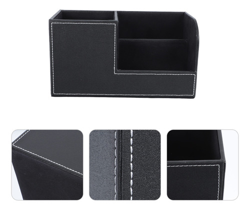 Acessórios De Mesa Caixa De Armazenamento De Couro Suporte P