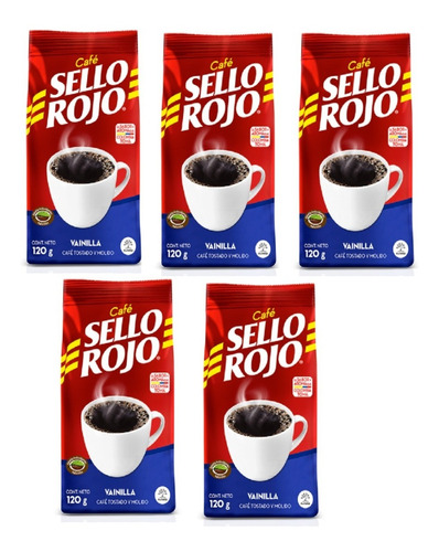 Cafe Sello Rojo Tostad Vainilla