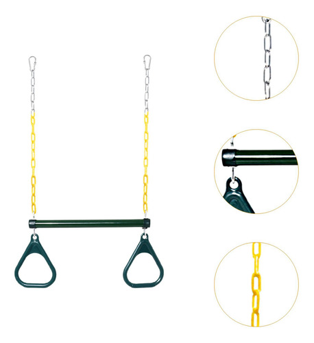 Anillos De Barra Oscilante Trapecio, Equipo Deportivo De