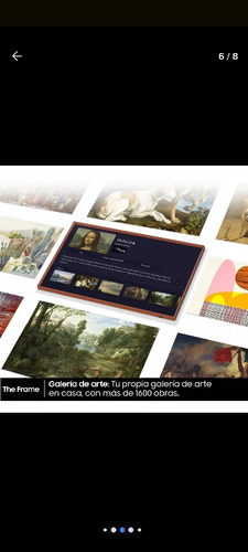 Smart Tv Samsung 55'' The Frame, Con One Connection 4k
