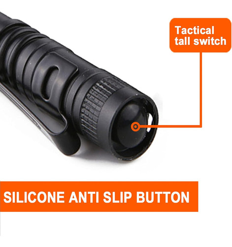 Linternas Led Impermeables Mini Con Clip Para Camping Y Emer