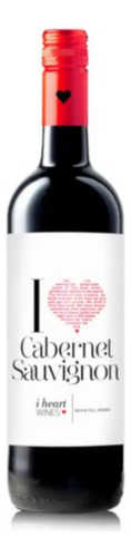 Pack De 2 Vino Tinto I Heart Cabernet Sauvignon 750 Ml