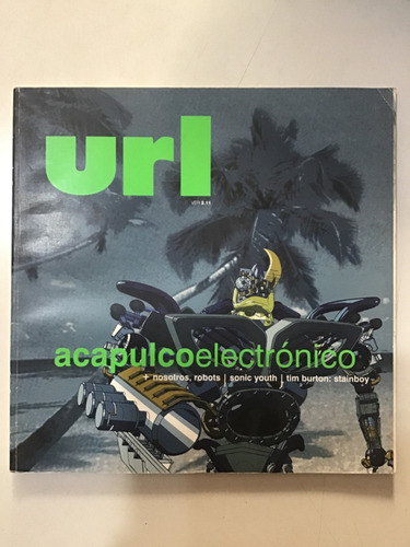Revista Url Alberti Soda Stereo Sonic Youth Tim Burton (Usado)