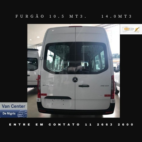 Mercedes-benz Sprinter Furgao 416 Vitre Pacote Confort