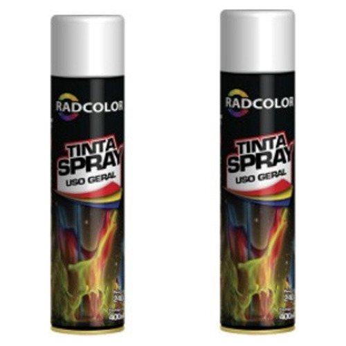 Kit 2 Tinta Spray Todas As Cores 400 Ml E Automotivo 