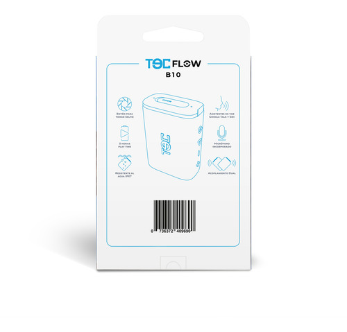 Parlante Bluetooth Tecflow B10 Turquesa