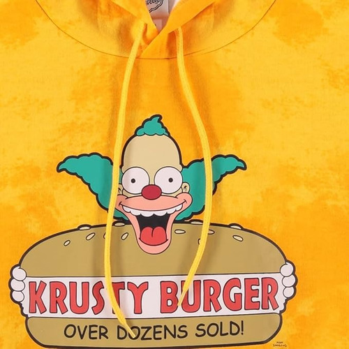 Buzo Hoodie Krusty Burger The Simpsons